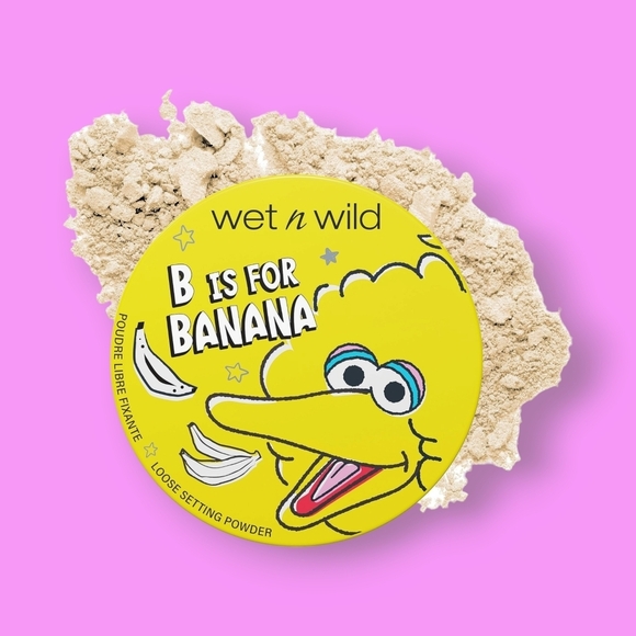 Wet n Wild Sesame Street B is for Banana Loose Setting Powder - Picture 1 of 5